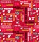 Sykel Enterprises-University of Wisconsin Cotton Fabric-Wisconsin Badgers Glitter Cotton Quilting Fabric